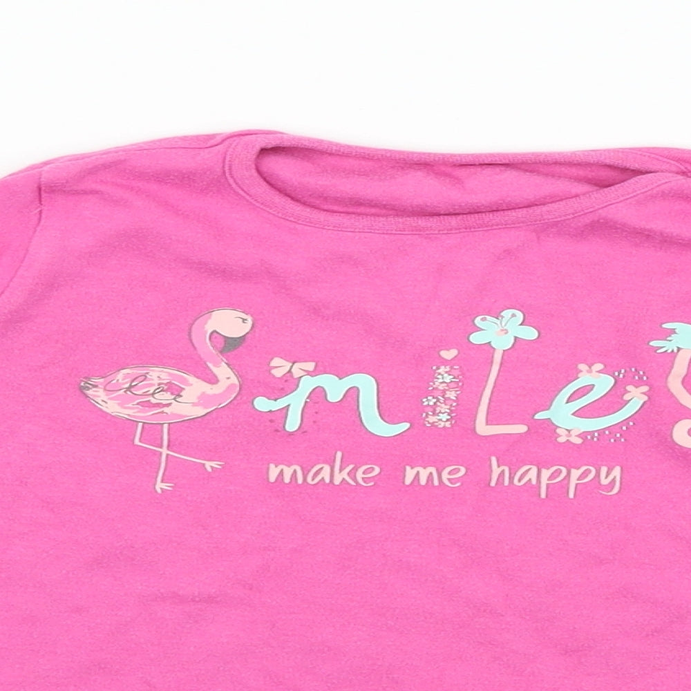 George Boys Pink   Basic T-Shirt Size 12-18 Months