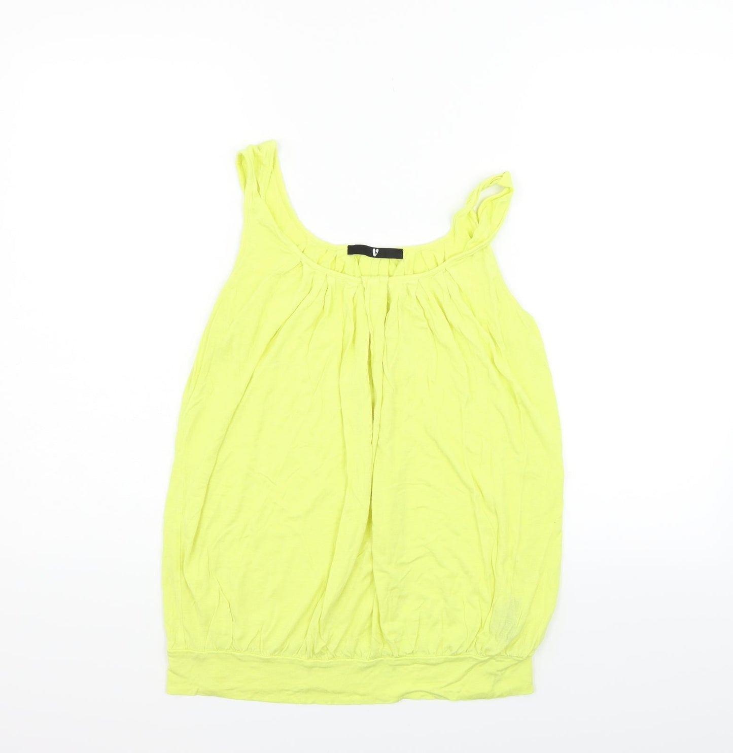 Very Womens Yellow   Basic Tank Size 14