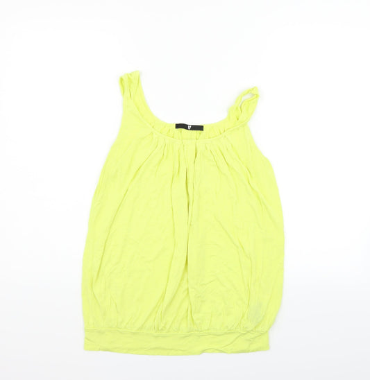 Very Womens Yellow   Basic Tank Size 14