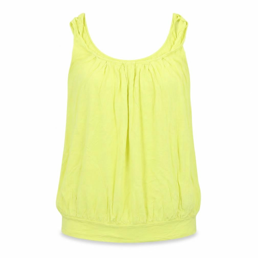 Very Womens Yellow   Basic Tank Size 14