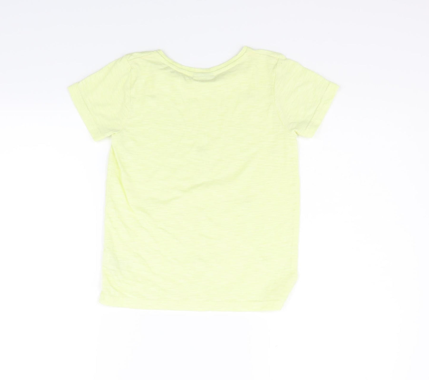 Matalan Girls Yellow   Basic T-Shirt Size 10 Years