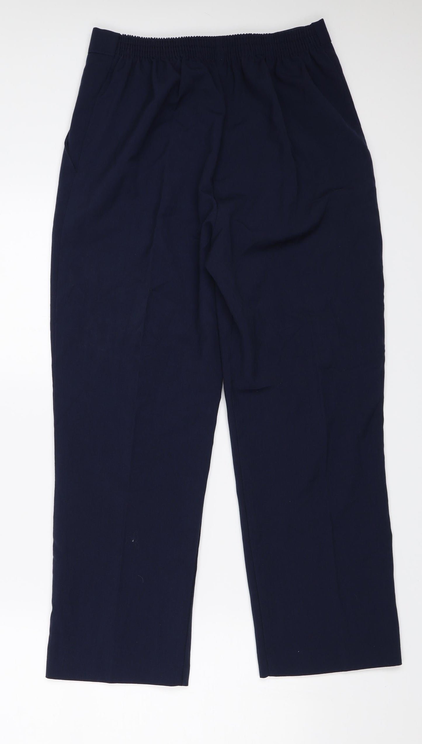 Dixie Womens Blue   Trousers  Size 12 L23 in