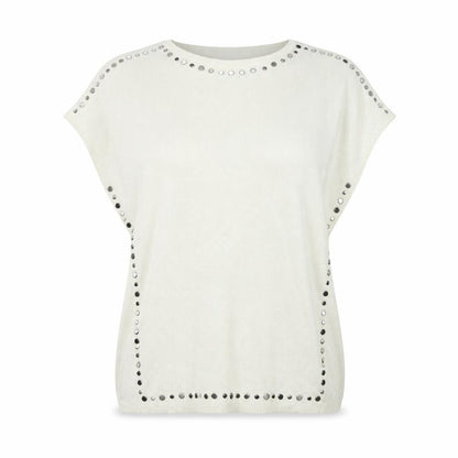 Warehouse Womens White   Pullover Jumper Size 10