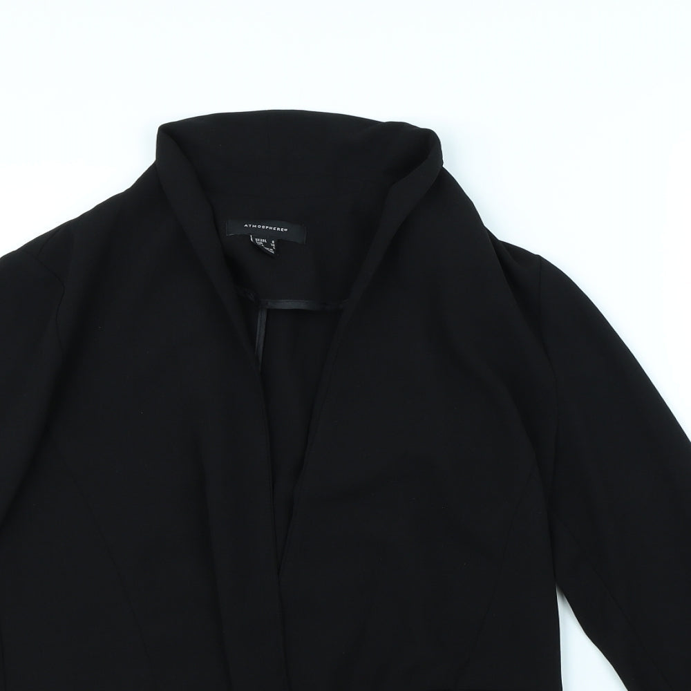 Atmosphere Womens Black   Jacket  Size 8