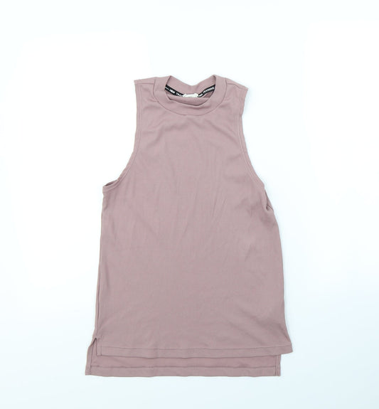 h/7m Womens Pink   Basic Tank Size XS