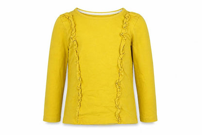 Marks & Spencer Girls Yellow   Basic T-Shirt Size 3 Years