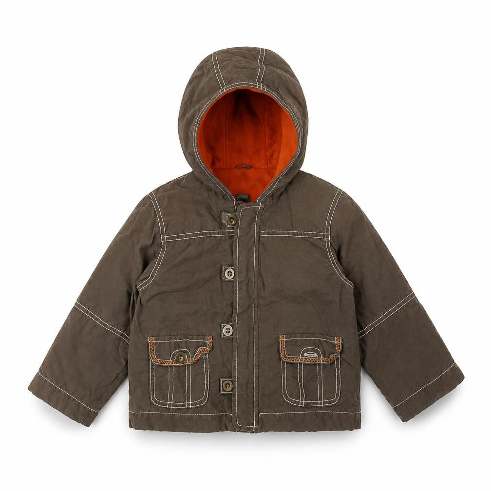 Mothercare Girls Brown   Rain Coat Coat Size 2 Years