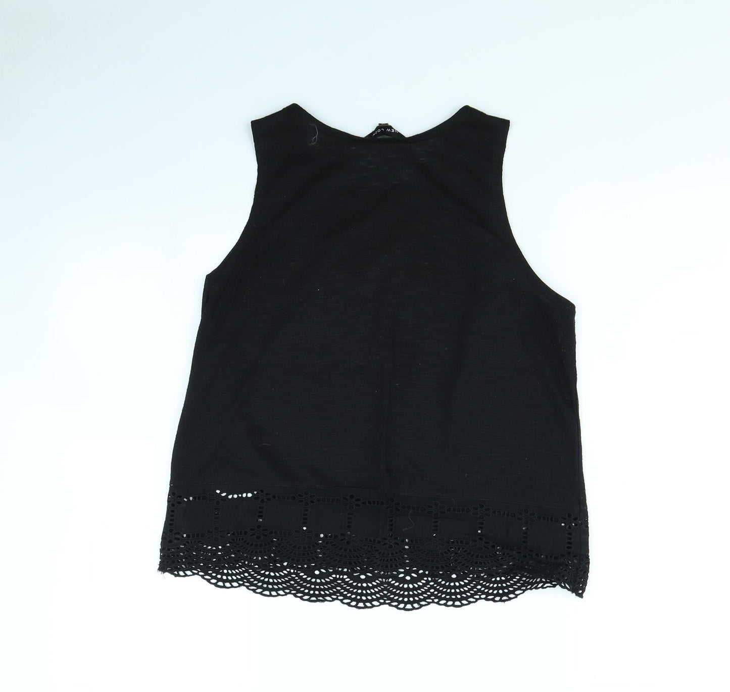New Look Womens Black   Basic Tank Size 10