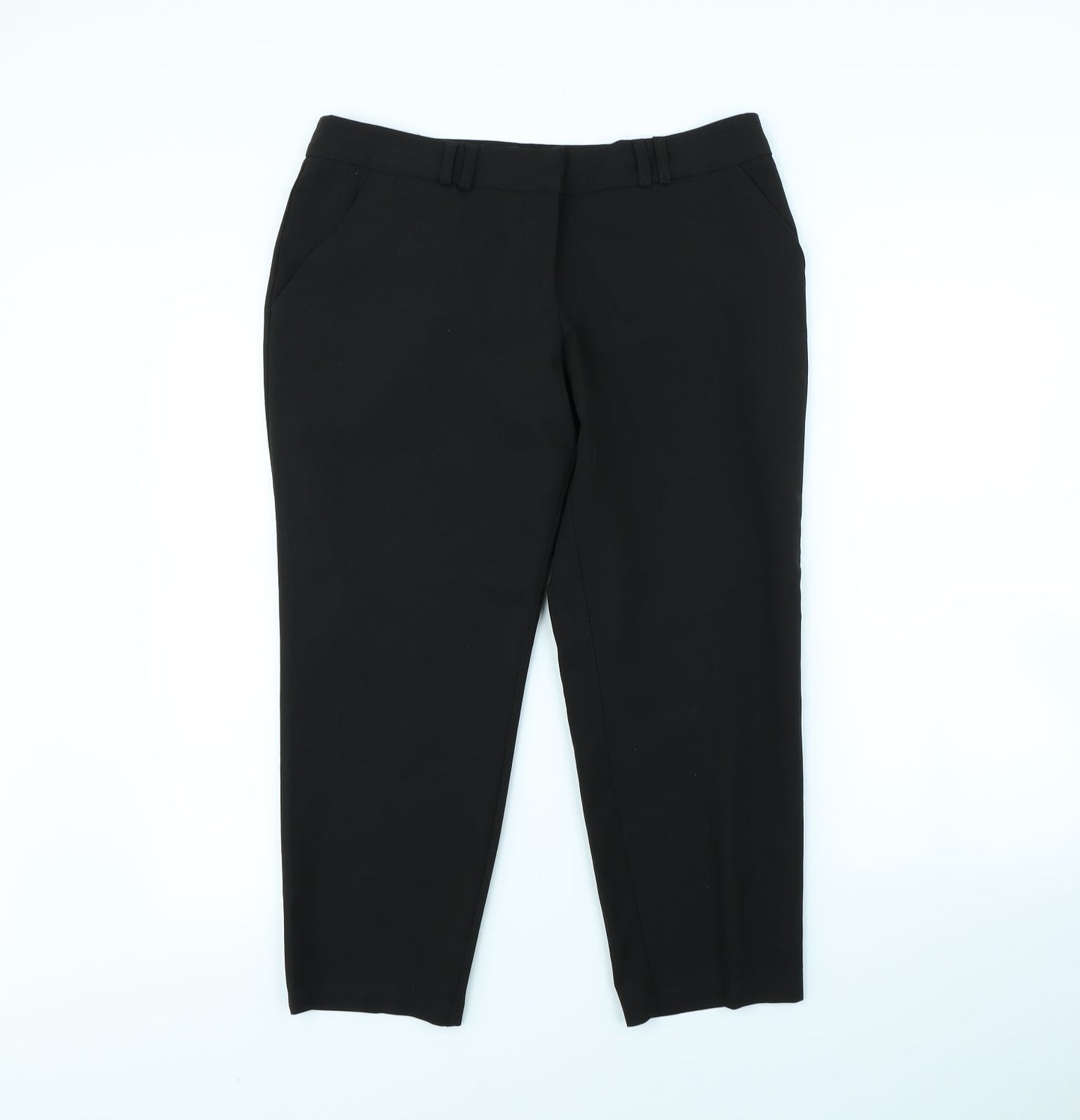 Dorothy Perkins Womens Black   Dress Pants Trousers Size 12 L22 in