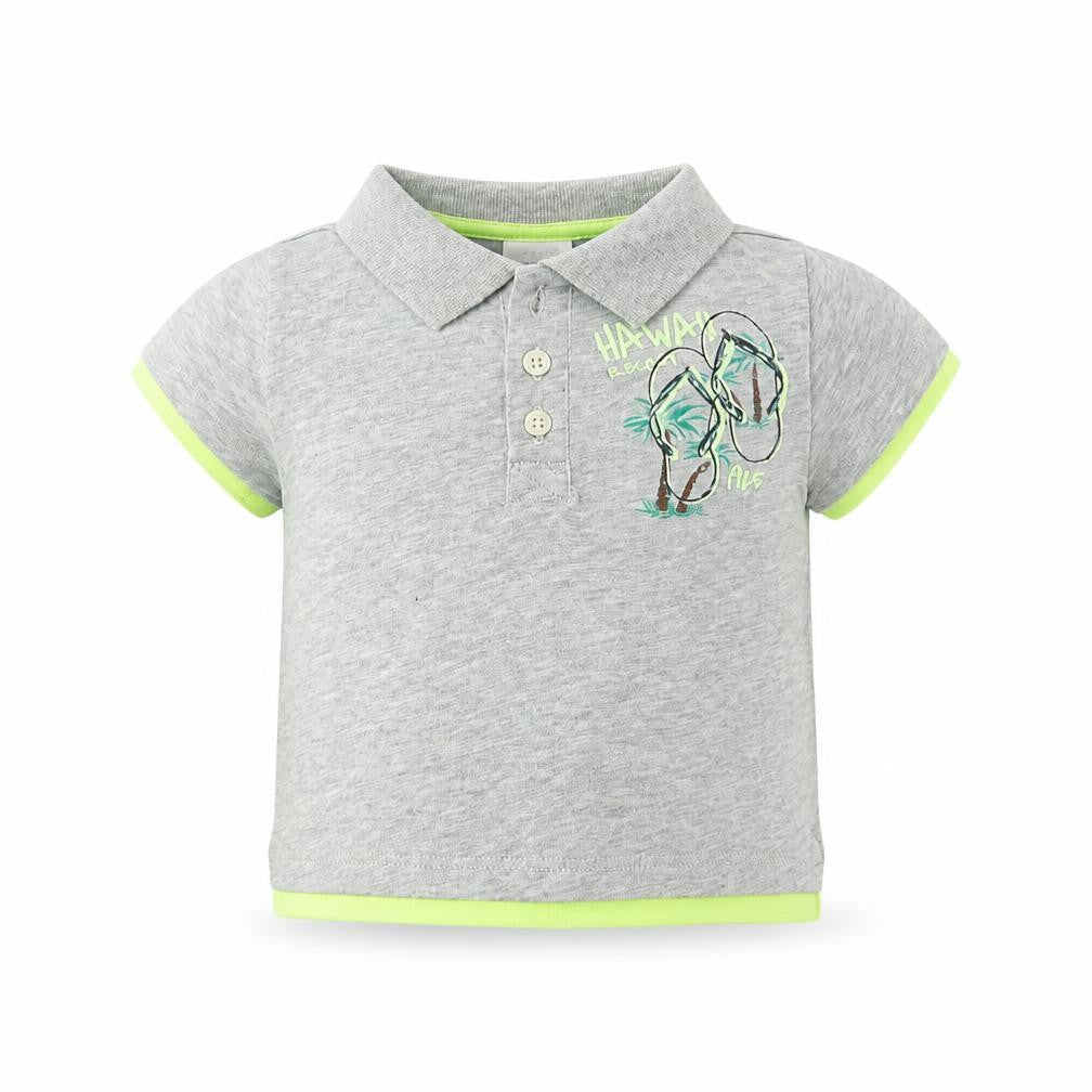Zara Boys Grey   Basic Polo Size 3-6 Months