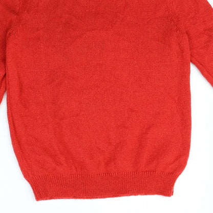 Preloved FOREVER 21 Womens Red   Pullover Jumper Size M  - 9 - Label