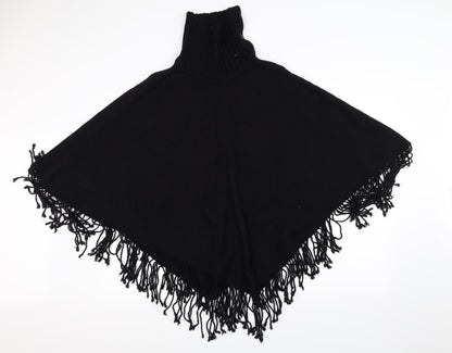 Marks & Spencer Womens Black   Pullover Jumper One Size