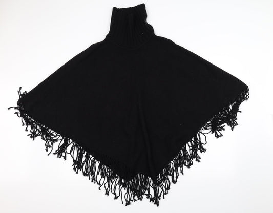 Marks and Spencer Womens Black   Pullover Jumper One Size