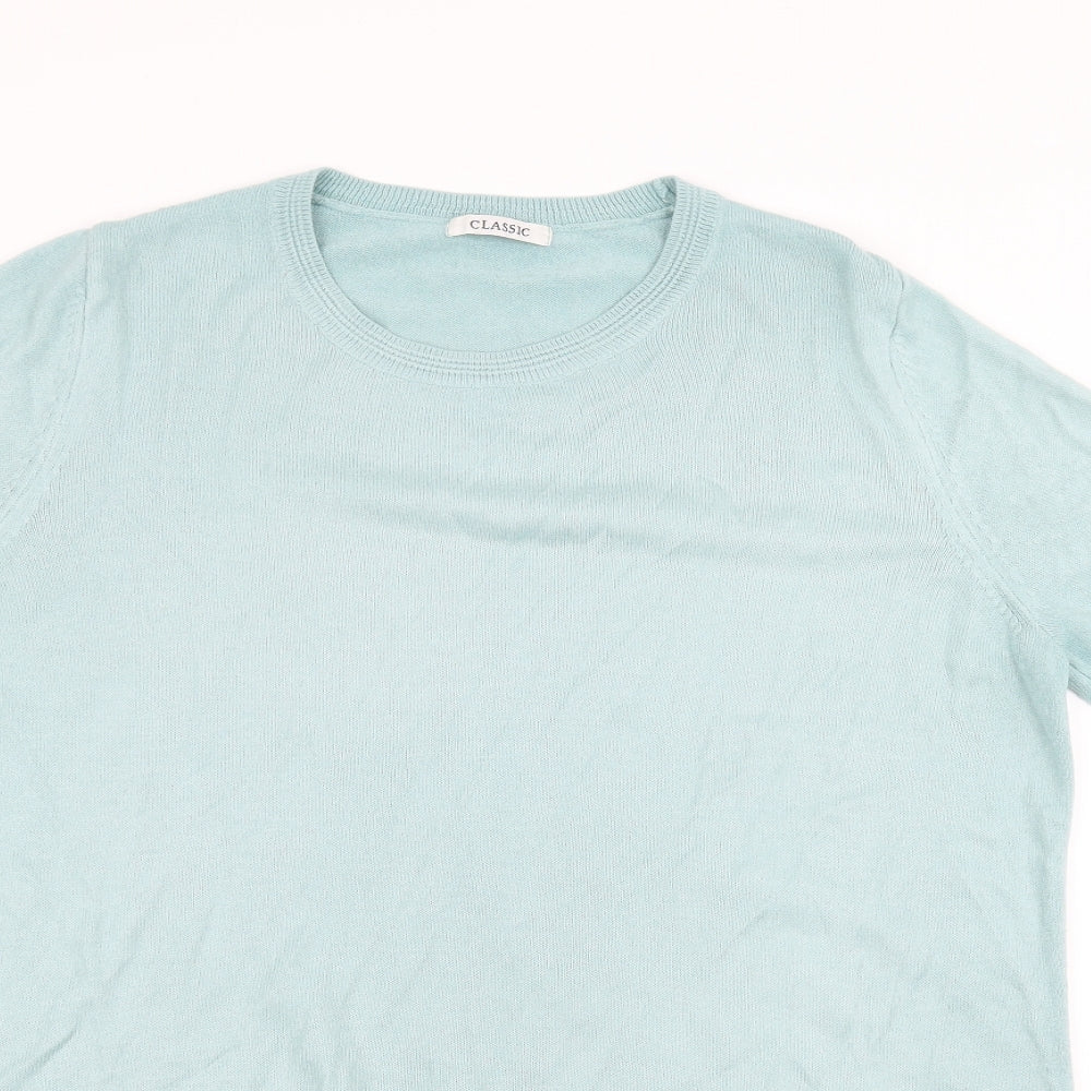Marks and Spencer Womens Blue   Pullover Jumper Size 16