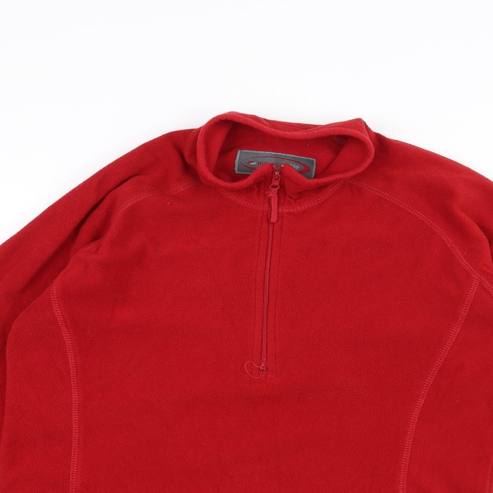 Mountain Life Womens Red   Pullover Jumper Size 10