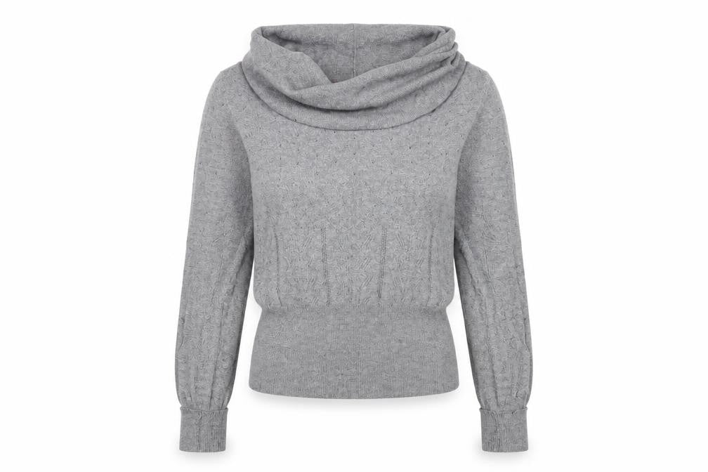 exceptional woman Womens Grey   Pullover Jumper Size M