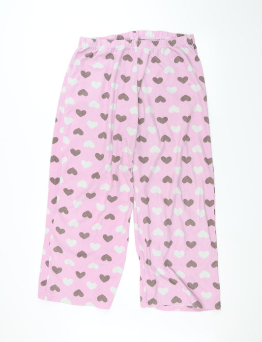 George Womens Pink   Sweatpants Trousers Size 16 L25 in