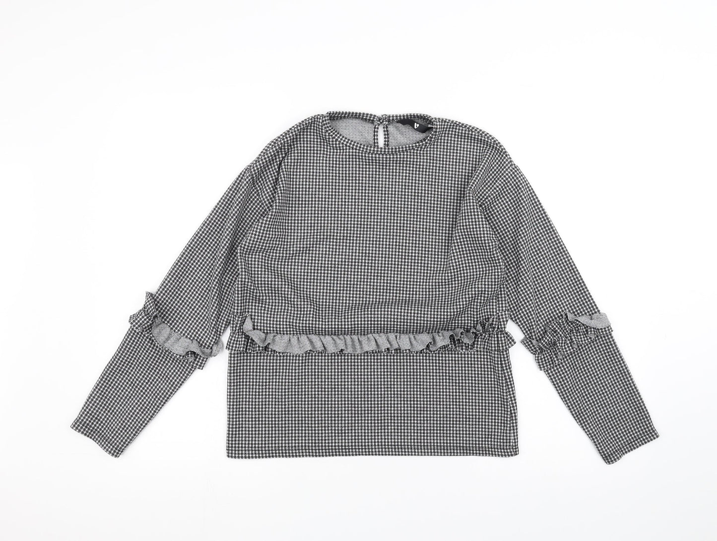 Very Girls Black   Pullover Jumper Size 11 Years