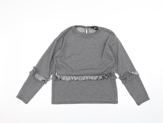 Very Girls Black   Pullover Jumper Size 11 Years
