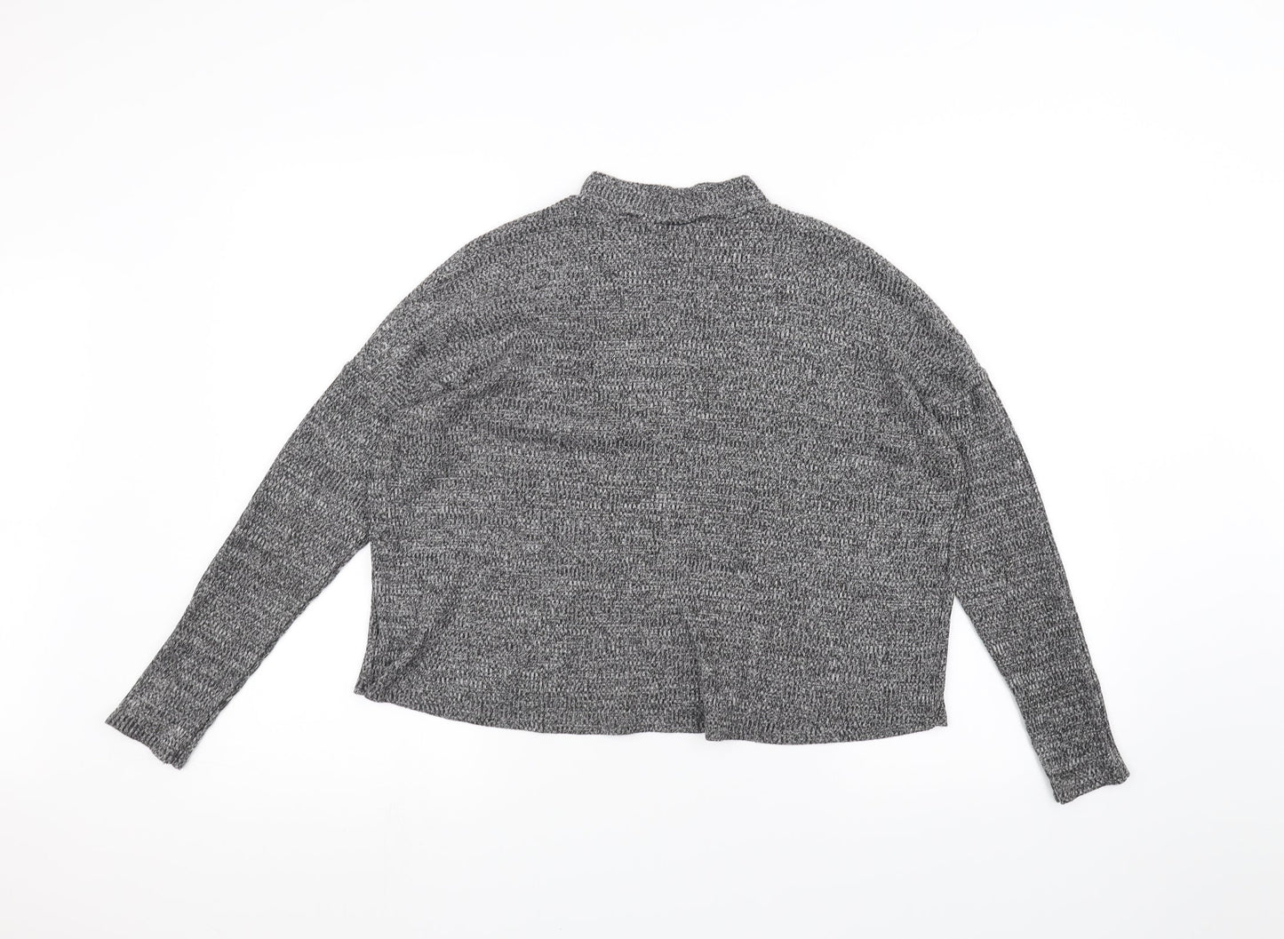 H&M Womens Grey   Pullover Jumper Size M