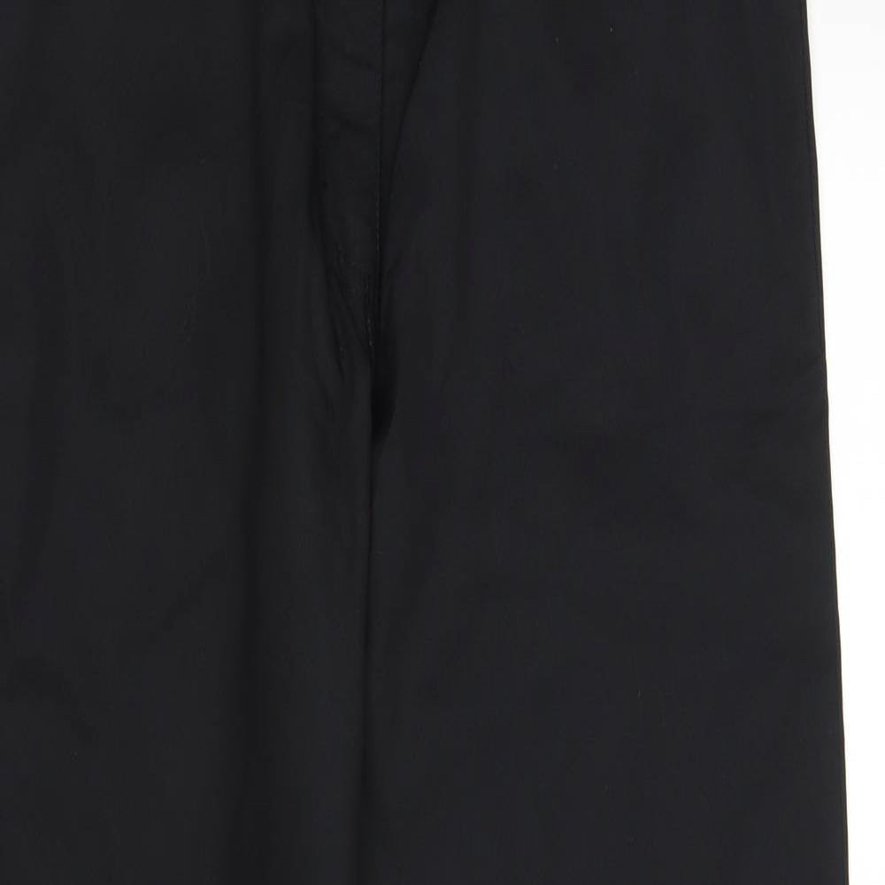 Alexandra Womens Black   Chino Trousers Size 12 L26 in