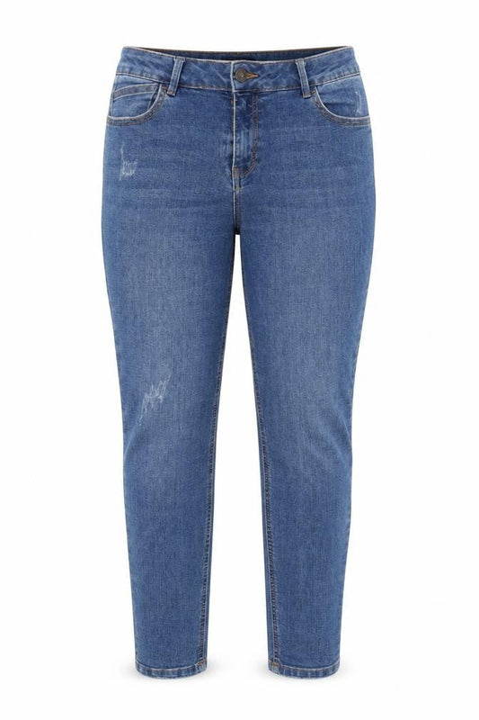 /Denim Womens Blue  Denim Straight Jeans Size 12 L26 in