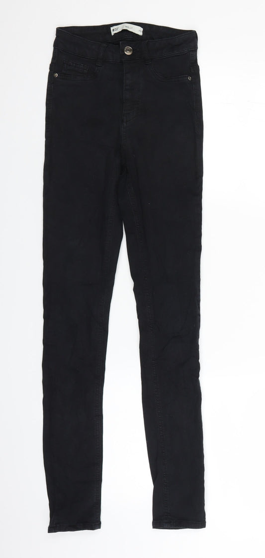 Gina Tricot Womens Black  Denim Skinny Jeans Size XS L27 in