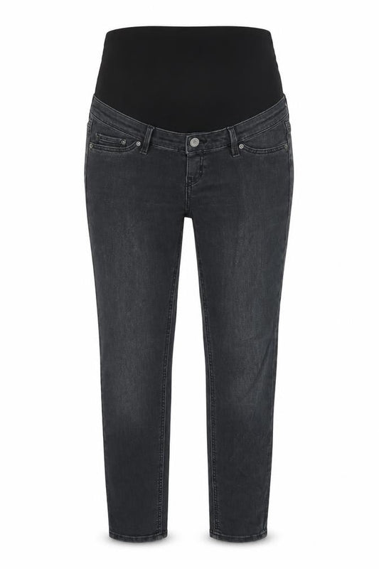 H&M Womens Grey  Denim Skinny Jeans Size 8 L30 in