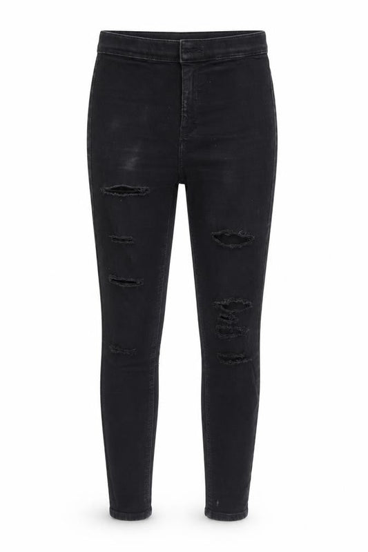 Top Shop Womens Black  Denim Jegging Jeans Size 28 in L30 in