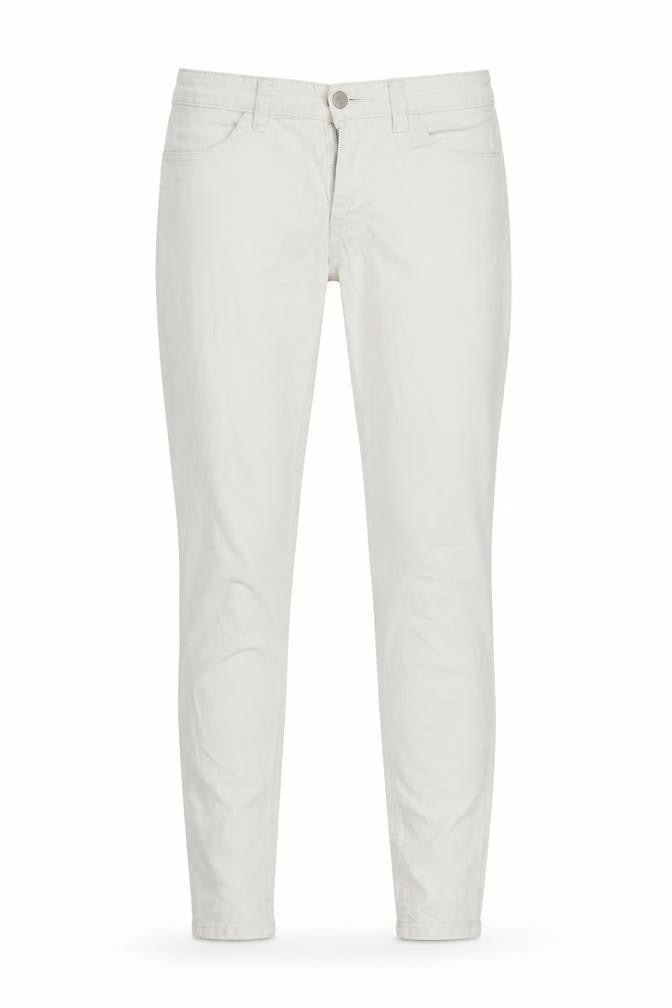 Divided Womens White  Denim Skinny Jeans Size 10 L30 in
