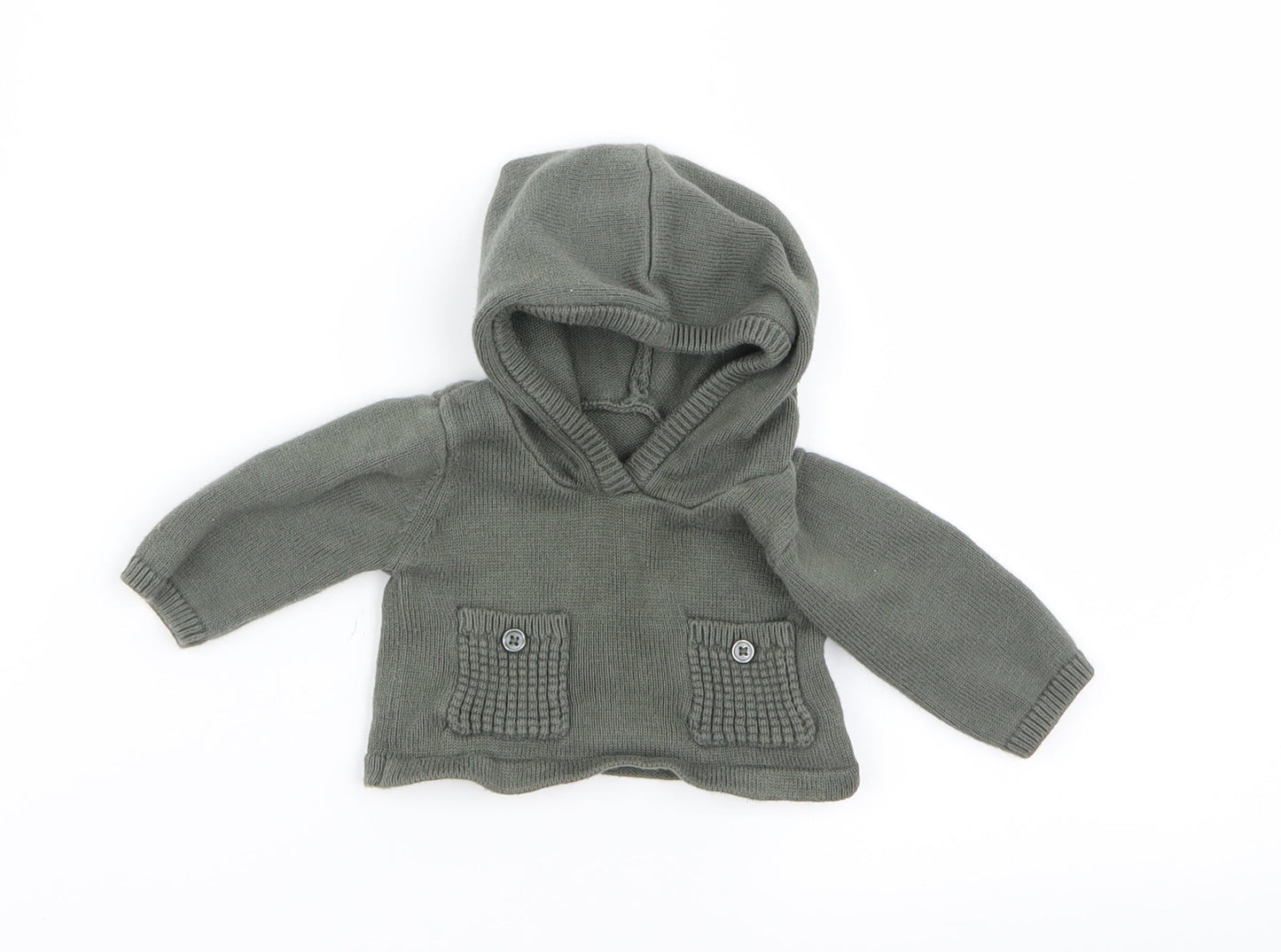 preowrn Baby Gold   Pullover Jumper Size 0-3 Months  - v