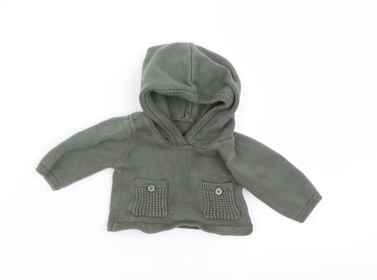 preowrn Baby Gold   Pullover Jumper Size 0-3 Months  - v