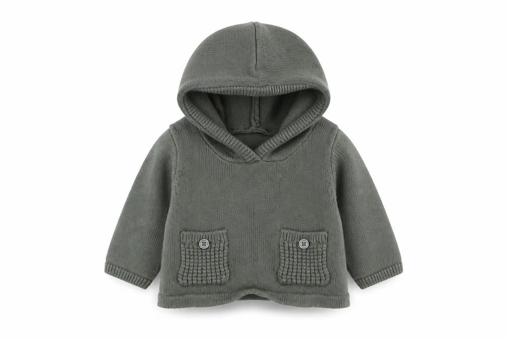 preowrn Baby Gold   Pullover Jumper Size 0-3 Months  - v