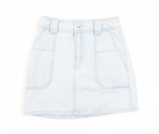 Topshop Womens Blue   Straight & Pencil Set Size 6