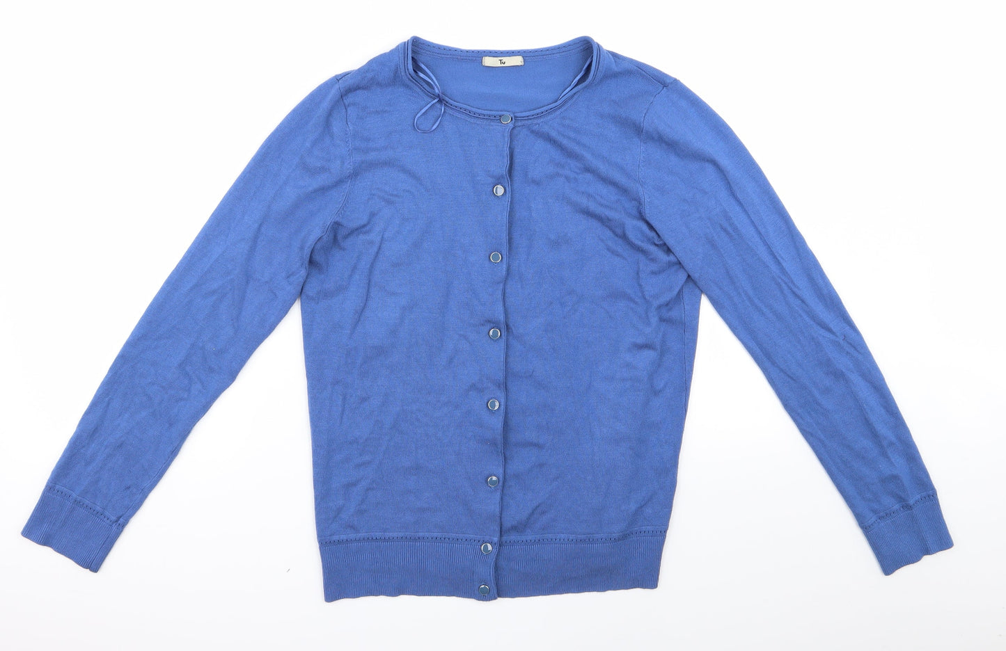 TU Womens Blue   Cape Jumper Size 14