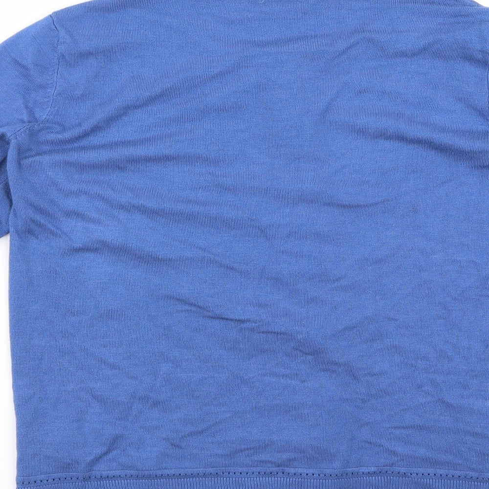 TU Womens Blue   Cape Jumper Size 14