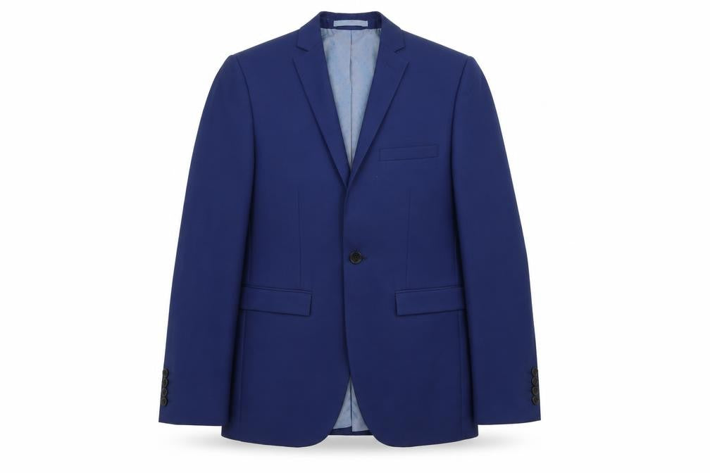Burton Mens Blue  Rayon Jacket  Size 36