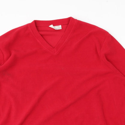 Preloved Best basics Womens Red   Pullover Jumper Size 14 - Detail