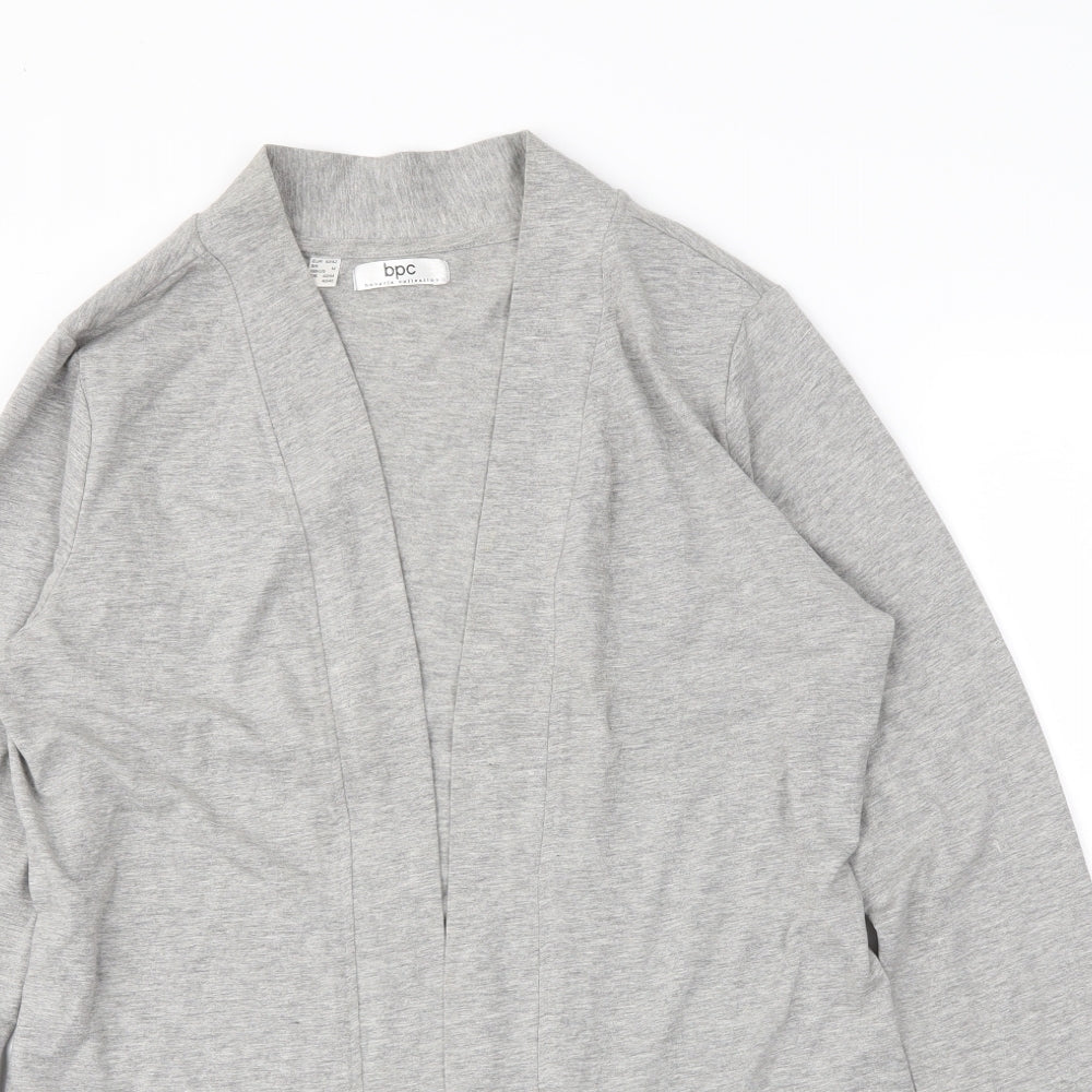 bpc Womens Grey   Wrap Jumper Size M