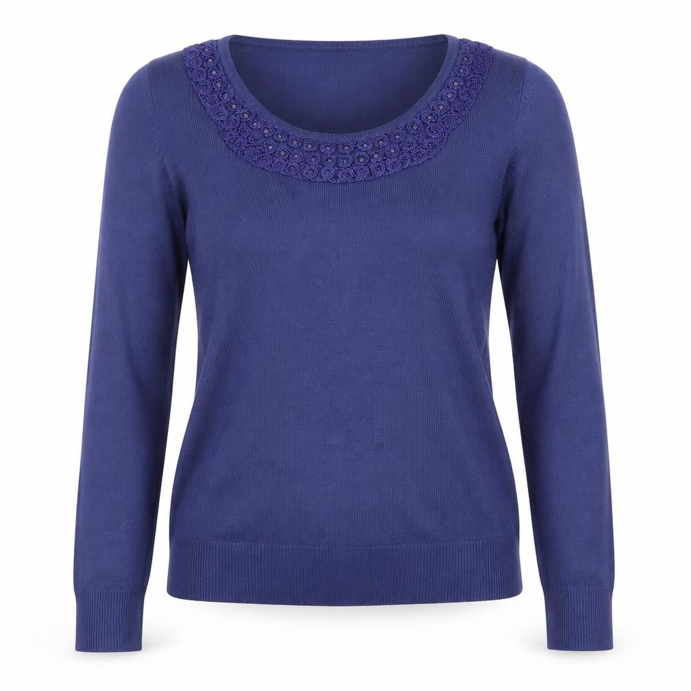 Marks & Spencer Womens Blue   Pullover Jumper Size 12