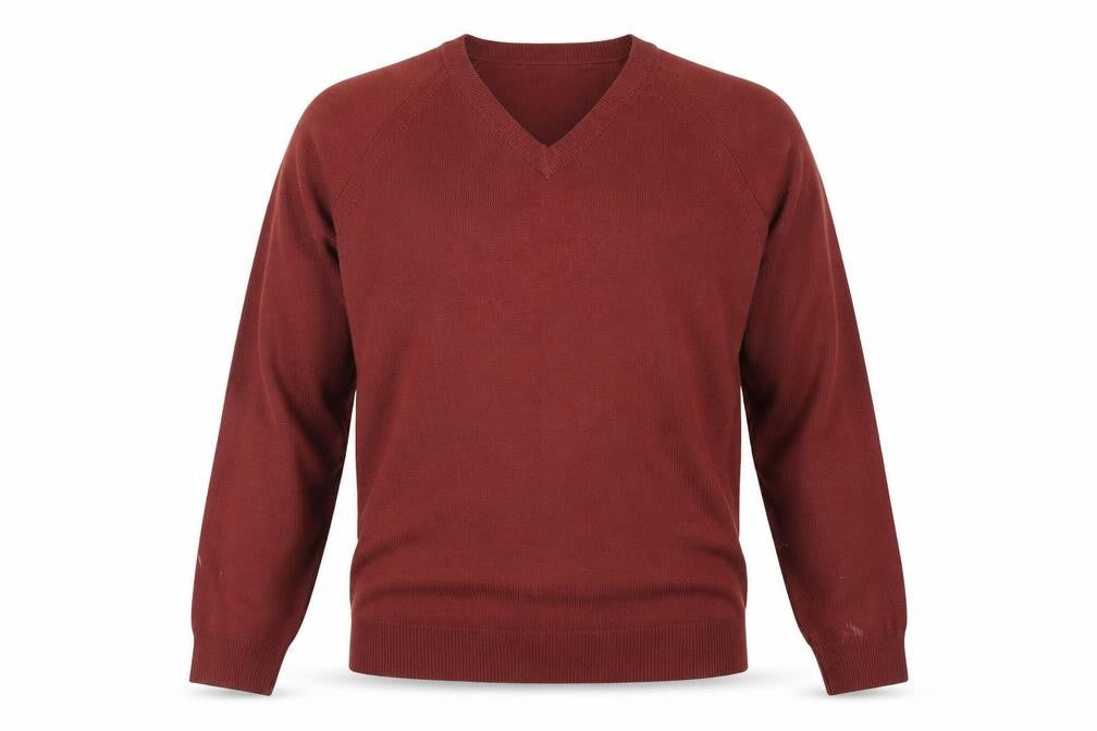 Essentials Mens Brown   Pullover Jumper Size S