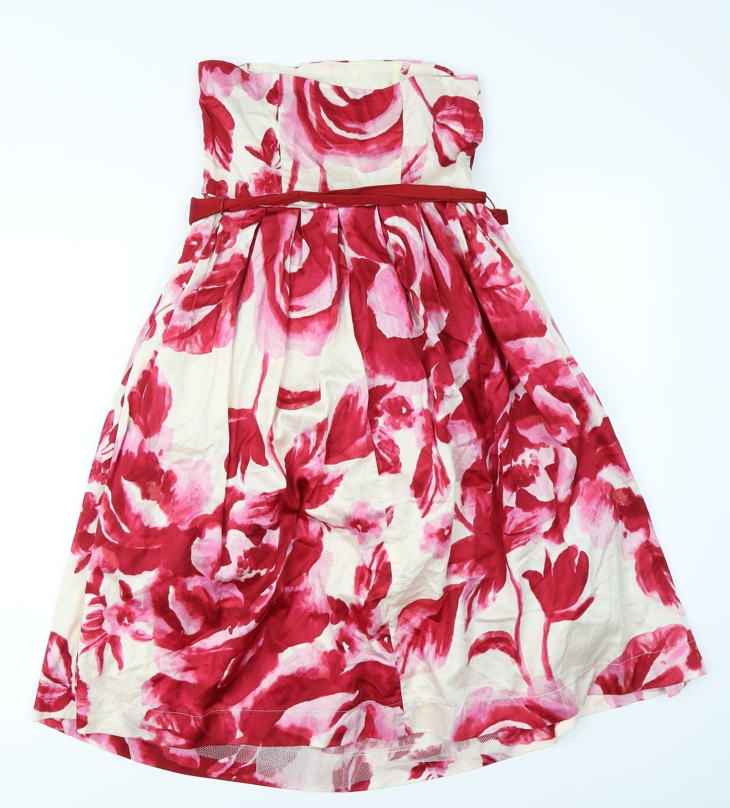 Atmosphere Womens Ivory Floral  Fit & Flare  Size 8