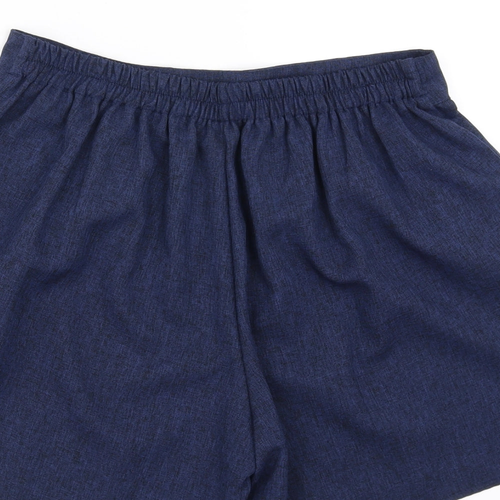 Preworn Womens Blue   Hot Pants Shorts Size 3XL