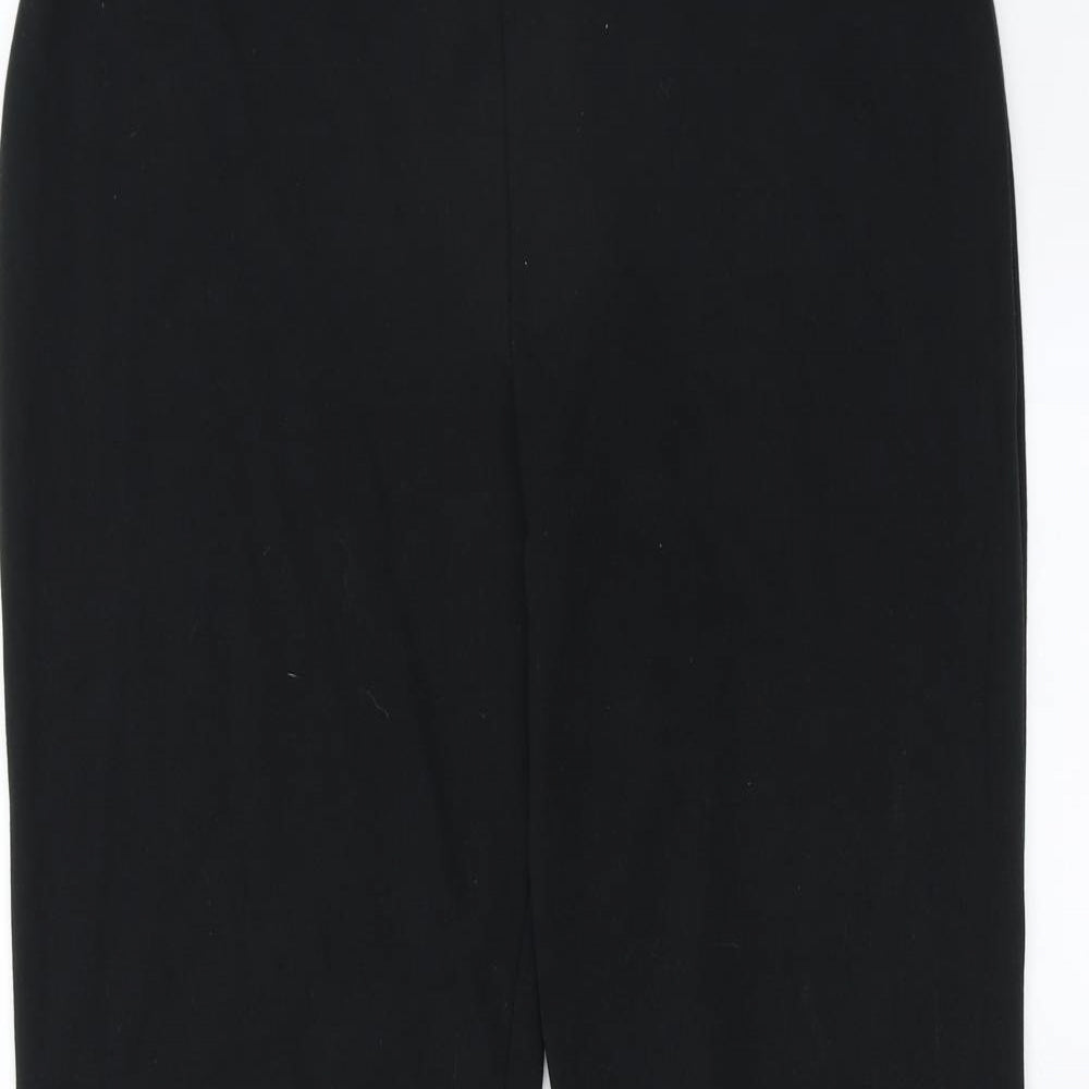 Marks and Spencer Womens Black   Trousers  Size 10 L29 in