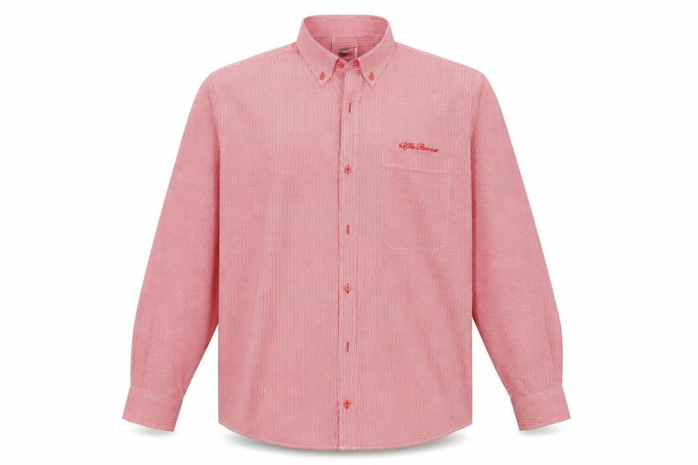 SE Mens Red Check   Button-Up Size L