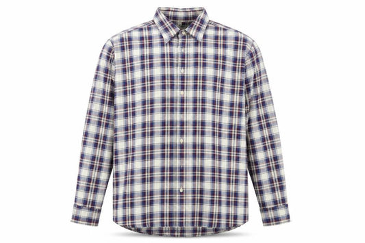 argelo Mens Multicoloured Check   Button-Up Size 17