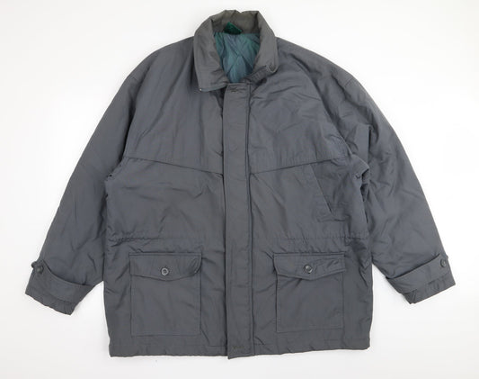 Mens Casuals Mens Blue   Overcoat Coat Size XL