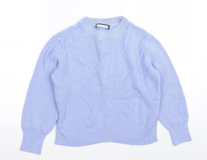 Marks & Spencer Womens Blue   Pullover Jumper Size S
