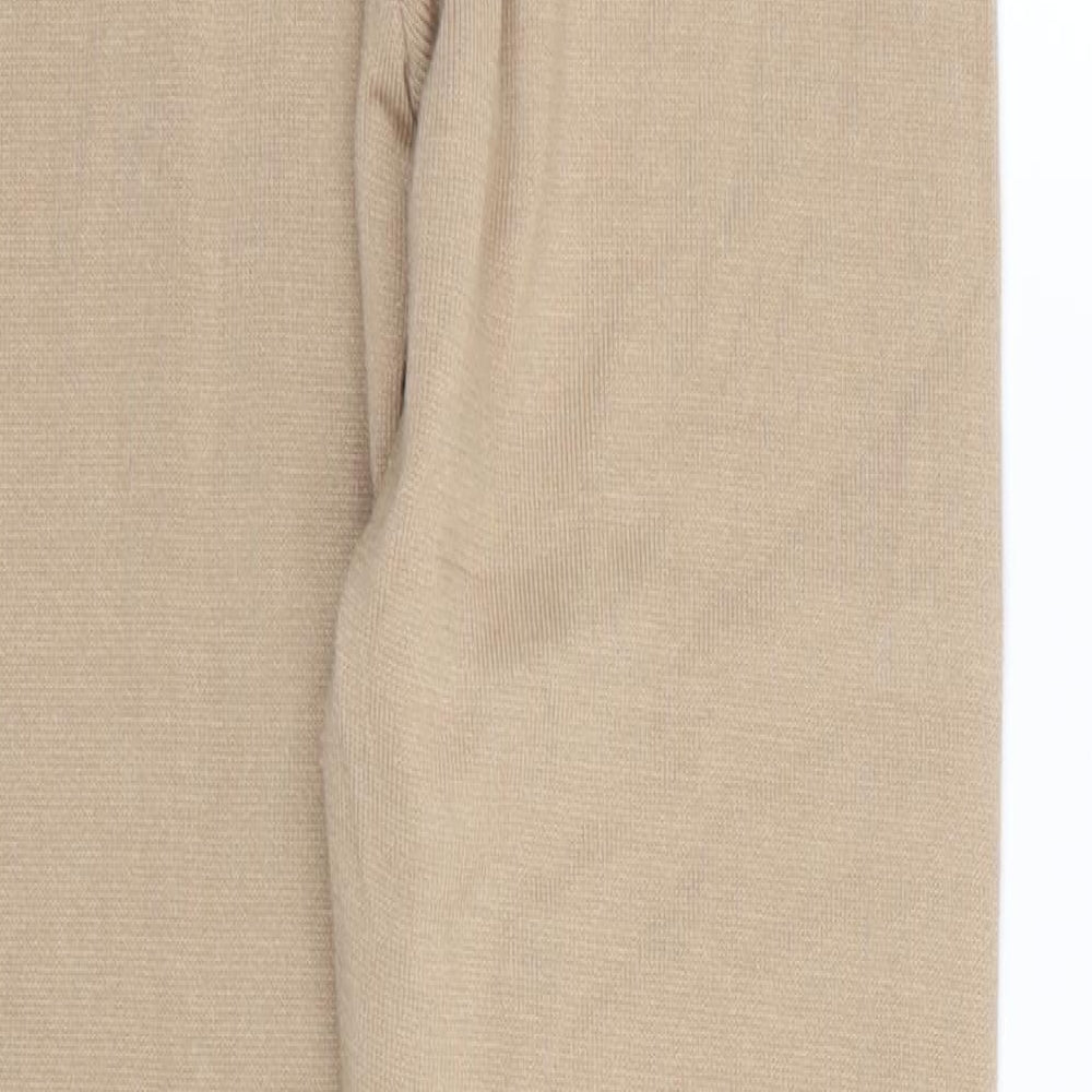 Yu & Me Womens Beige   Jogger Trousers Size S L30 in - Stretch waistband