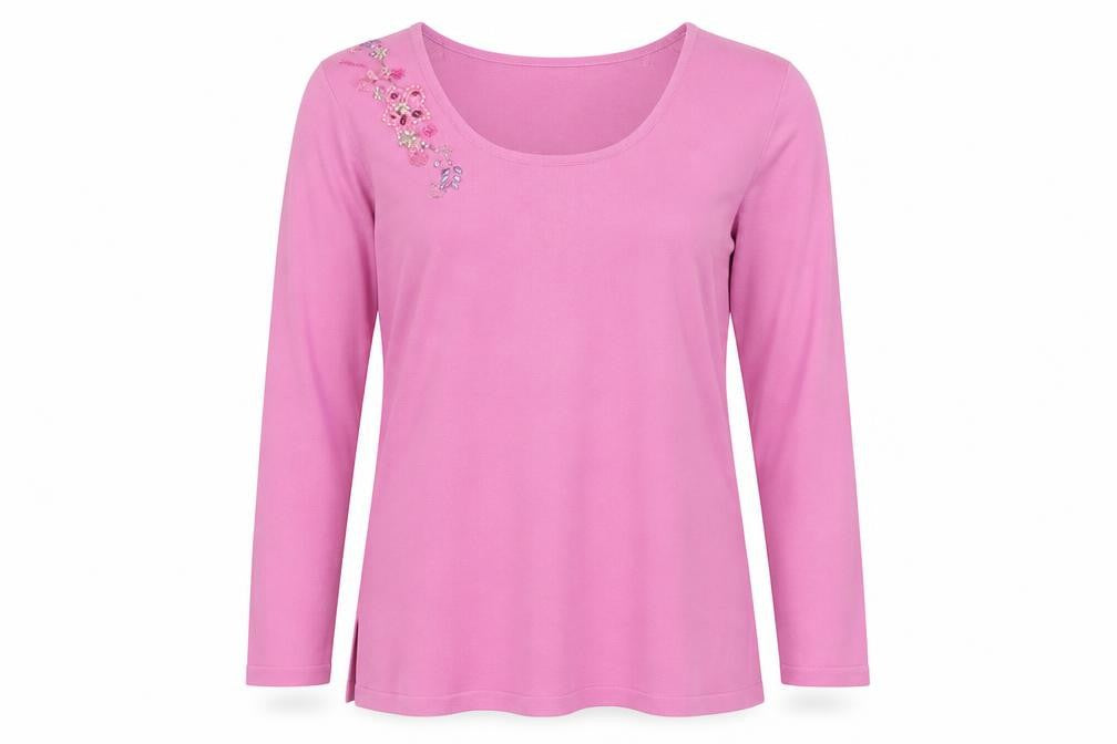 Michele Hope Womens Pink   Pullover Jumper Size 10